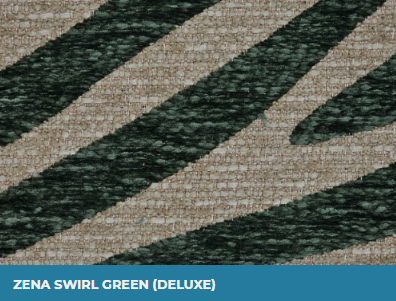 Zena Swirl Green (Deluxe)